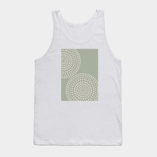 Boho Mid Century Dots 5 Tank Top